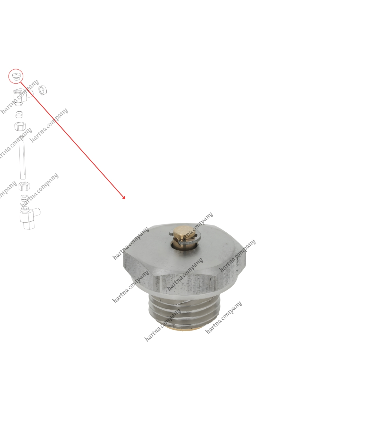Air Release Valve Samll (1/4 inch)