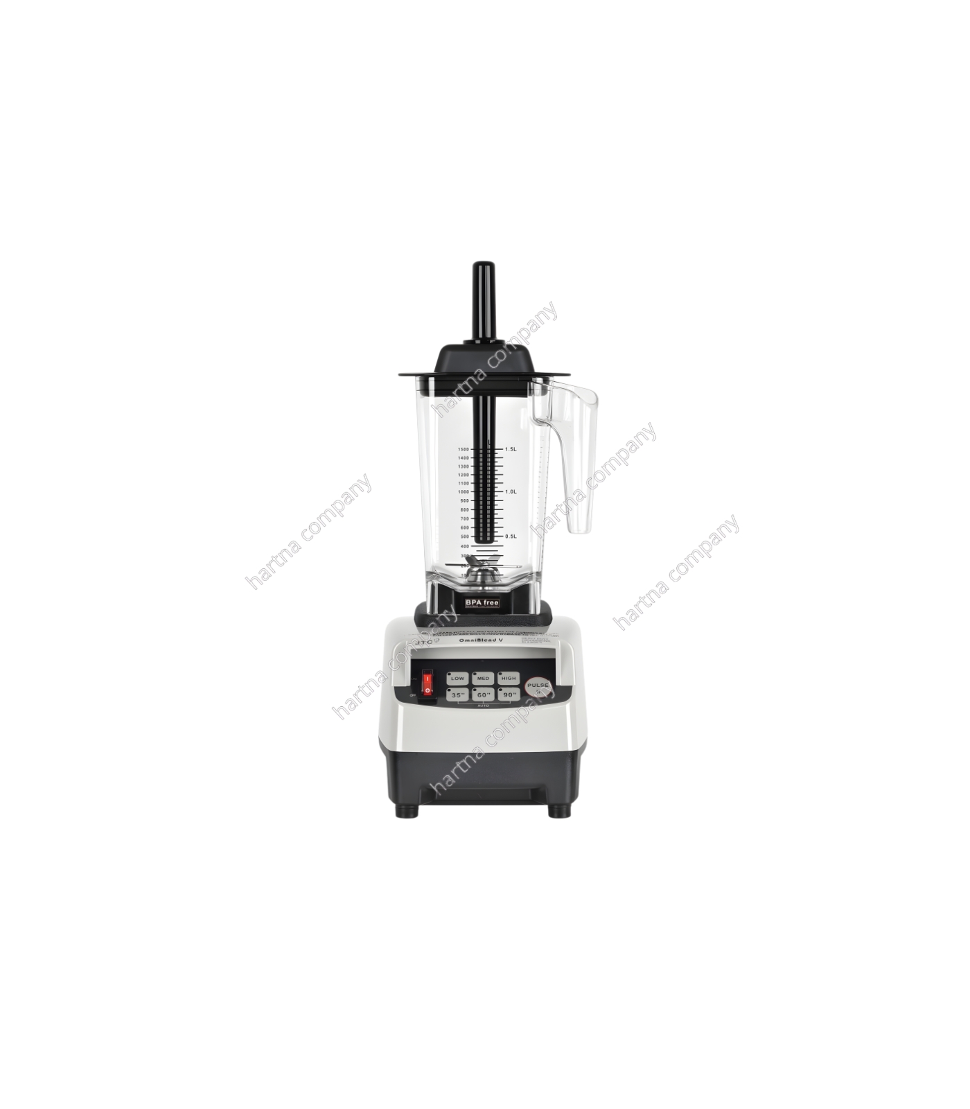 Blender for making smooth, fresh fruit juice.