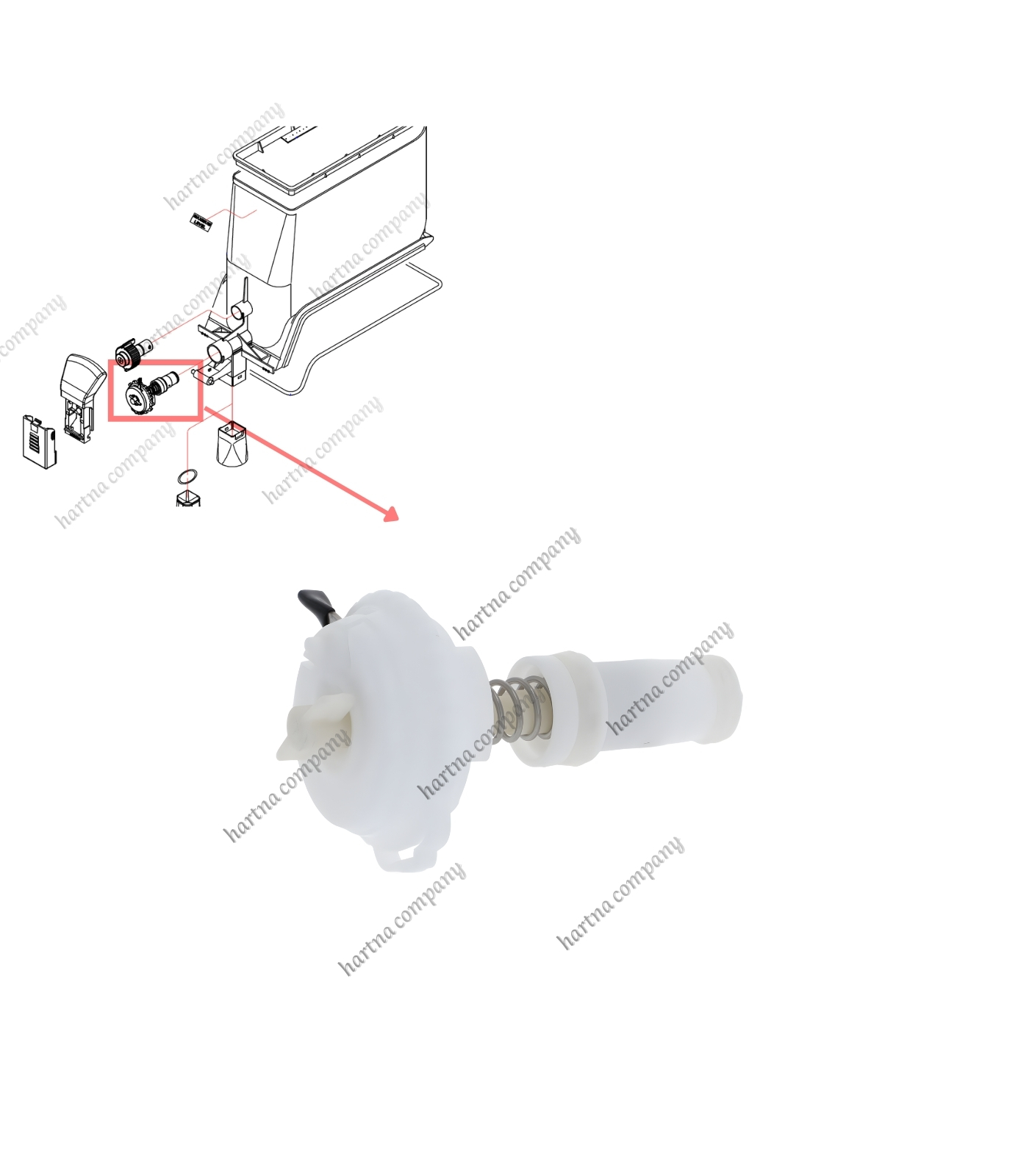 Elmeco Slush Dispensing Tap