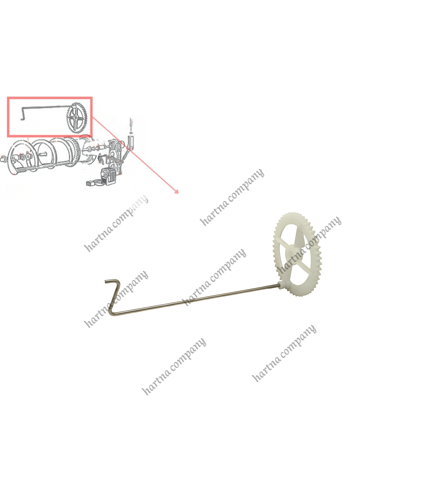 Upper Spiral For SPM Slush Machine
