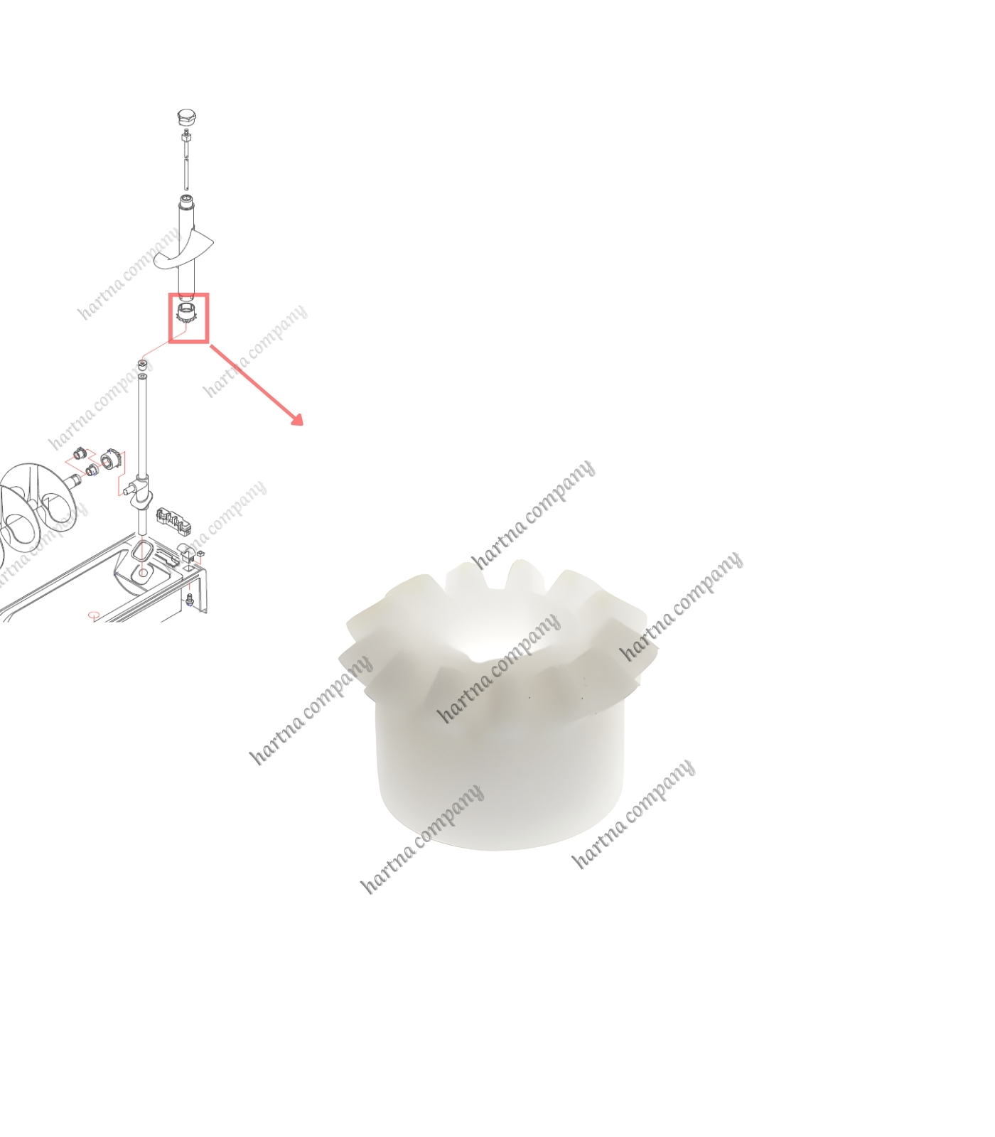 vertical Helical Gear
